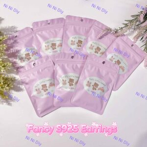 Fancy S925 Earrings Lucky Bags